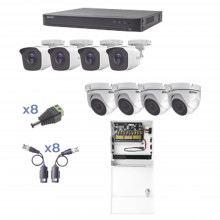 Kevtx8t4bw4ew Epcom KIT TurboHD 1080p / DVR 8 Canales / 4 Ca