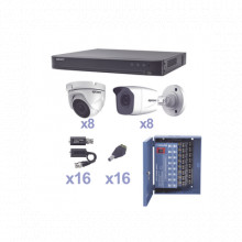 KEVTX8T8B8EW EPCOM turbohd de 16 canales