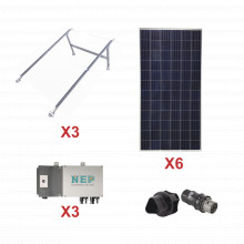 Kit3bdm600poli Epcom Kit Solar Para Interconexion De 1.65 KW