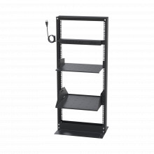 Kitorg24hd Linkedpro Kit De Rack Estandar 19 24 UR Con 2 Ch