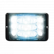 M180lb Code 3 Luz Direccional De 3 Niveles Rojo/claro Ambar