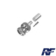 Rfb11071x Rf Industriesltd Conector BNC Macho De Anillo Par