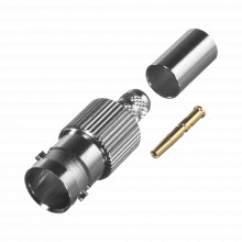 Rfb1724s Rf Industriesltd Conector BNC Hembra De Anillo Ple