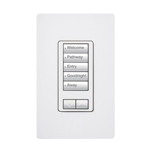 Rrdw5brlwh Lutron Electronics Teclado Seetouch 5 Botones 2