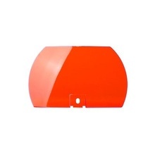 Spl2r Federal Signal Lente De Color Rojo Para Modelo 450142-