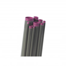 Tal76pc Rawelt Tubo Conduit De 3 76.2 Mm Rigido De Alumin