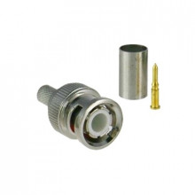 TTRG91 Epcom Titanium Conector BNC macho de 3 piezas para ca