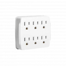 Tx6outlet Txpro Multicontacto Para Pared Con 6 Contactos Col