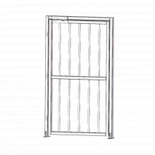 Xd100 Accesspro Puerta Lateral Para Torniquetes De Acero Ino