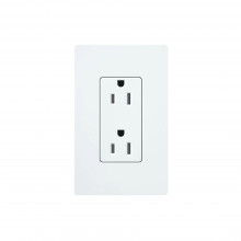 Car15wh Lutron Electronics Tomacorriente Receptaculo Conven