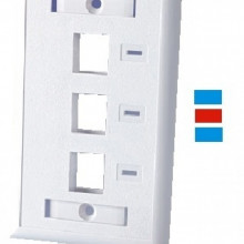 CPA0001 SAXXON TVC F12UC3PWH - Placa frontal / 3 Ventan