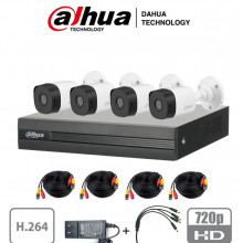 DAD1340033 DAHUA DAHUA COOPER XVR1A04KIT - Kit de 4 Can