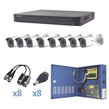 Kevtx8t8bw Epcom KIT TurboHD 1080p / DVR 8 Canales / 8 Camar