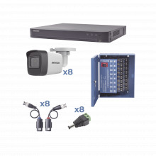 Kh1080p8bw Hikvision KIT TurboHD 1080p / DVR 8 Canales / 8 C