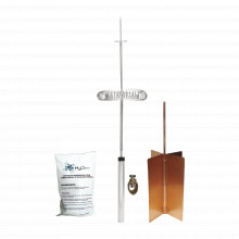 Kitdipolobasic Total Ground Kit Basico De Pararrayo Con Punt