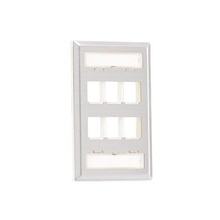 Nkf6s Panduit Placa De Pared Vertical Salida Para 6 Puertos