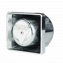 Pb100c Code 3 Altavoz Cromado De Montaje 100 Watts bocinas