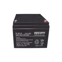 Pl2512 Epcom Power Line Bateria Con Tecnologia AGM/VRLA 25