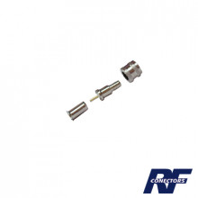 Rfu6001 Rf Industriesltd Conector Mini UHF Macho 50 Ohm D