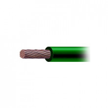 Sly287grn Indiana Cable De Cobre Recubierto THW-LS Calibre 4