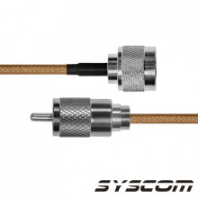 Sn142uhf60 Epcom Industrial Cable Coaxial RG-142/U De 60 Cm