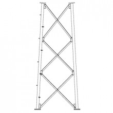 Ssv10n183 Rohn Seccion 10 Base Para Torre Autosoportada Line
