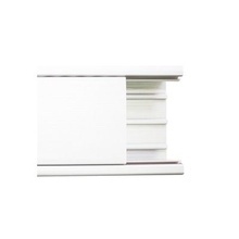 Tek100 Thorsman Canaleta Con Tapa En Color Blanco De PVC Aut
