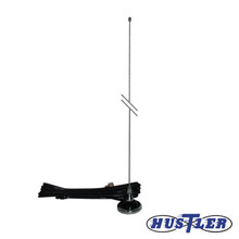 Ugmpl Hustler Antena Movil VHF/UHF 140-500 MHz Ajustable En