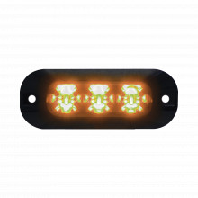 Xtp3a Code 3 Luz Perimetral De 3 LEDS Color ambar azul