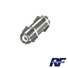 Rfu537 Rf Industriesltd Adaptador Pasamuro Doble UHF Hembra