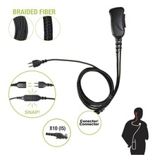 Snp1w10bf Pryme Microfono Con Cable De Fibra Trenzada Serie