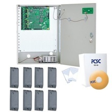 Lincnxg8kit Pcsc Controlador De Acceso Para 8 Lectoras En Ki
