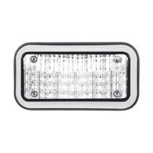 45bzcr Code 3 Luz Perimetral 3X7 Y LED Rojos Con Bisel clar