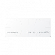 Accesstag6b Accesspro UHF TAG Adherible Tipo Etiqueta / ISO