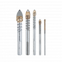 B68993 Makita Juego De 5 Brocas Para Vidrio De 1/8-3/16-1/4-