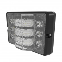 Ed3779ab Ecco Luz Direccional De 3 Niveles Ambar/ax Ambar