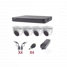 Kevtx8t4ew Epcom KIT TurboHD 1080p / DVR 4 Canales / 4 Camar