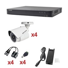 Kh1080p4bw Hikvision KIT TurboHD 1080p / DVR 4 Canales / 4 C
