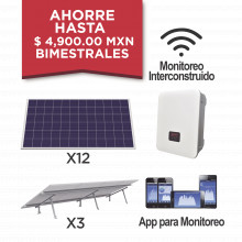 Kitepcom3k330 Syscom Kit Solar Para Interconexion De 3 KW De