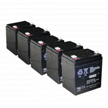 Pl4512paq Epcom Powerline Paquete De 5 Baterias PL4.512 Aho