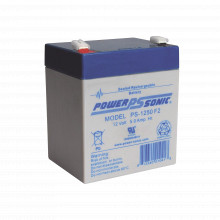 Ps1250f2 Power Sonic Bateria De Respaldo UL De 12V 5AH / Ide