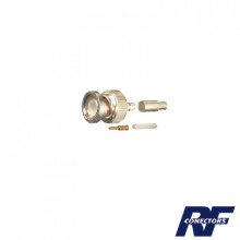 Rfb11065b1 Rf Industriesltd Conector BNC Macho De Anillo Pl