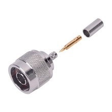 Rfn10052n Rf Industriesltd Conector N Macho De Anillo Plega