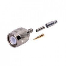 Rft12023 Rf Industriesltd Conector TNC Macho De Anillo Pleg