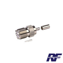 Rfu527 Rf Industriesltd Conector UHF Hembra SO-239 De Ani
