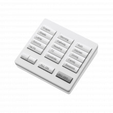 Rrt15rlsw Lutron Electronics Botonera De Sobremesa SeeTouch