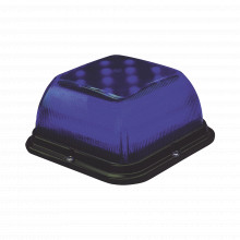 Sb48bb Code 3 Baliza LED SB48 Lente Azul LED Azul 12-24 V