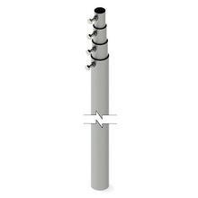 Slm12 Syscom Towers Mastil Telescopico De 12 M. Requiere Ac