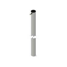 Slms4g Syscom Towers Seccion 1 De Mastil Ligero Telescopico