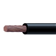 Sly304blk Indiana Cable De Cobre Recubierto THW-LS Calibre 1